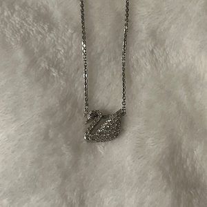 Swarovski Crystal Iconic Swan Necklace